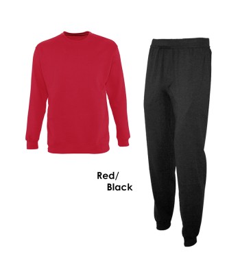 Φόρμα Φούτερ 801Α Γκρί-Μαύρο