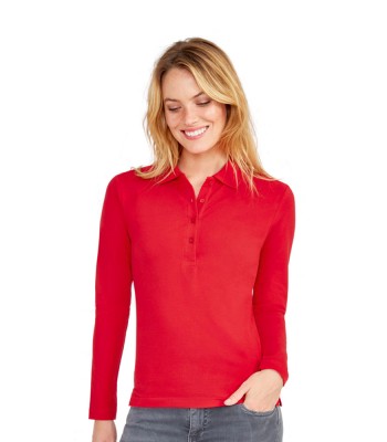 Μακρυμάνικη Γυναικεία μπλούζα πόλο - PODIUM