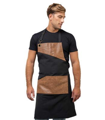 Ολόσωμη ποδιά εργασίας  με δερματίνη