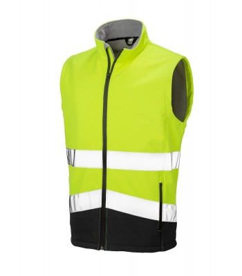 Ανακλαστικό γιλέκο softshell 3 στρωμάτων